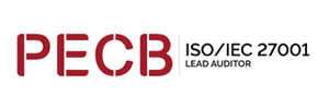 Zertifizierter ISO IEC 27001 Lead Auditor Logo